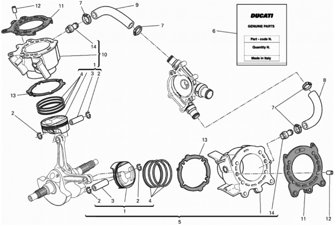 CYLINDERS - PISTONS 