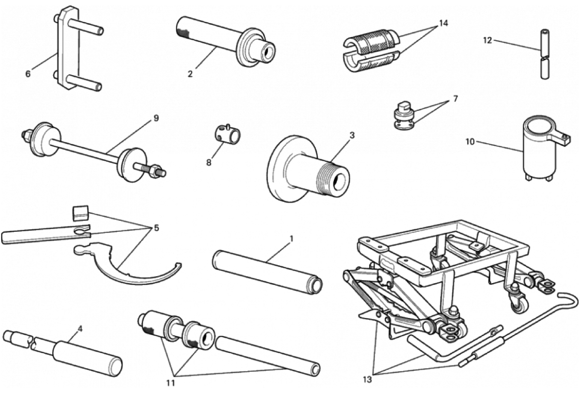 WORKSHOP SERVICE TOOLS 