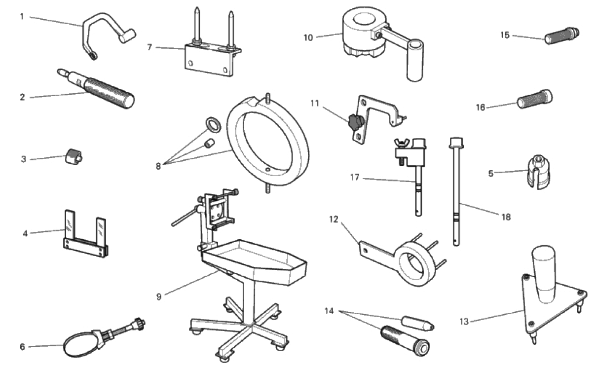 WORKSHOP SERVICE TOOLS 