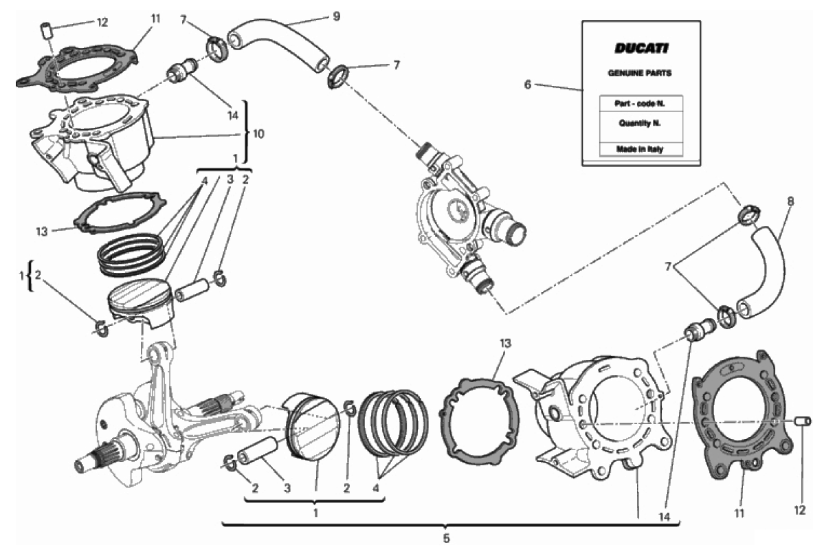 CYLINDERS - PISTONS 