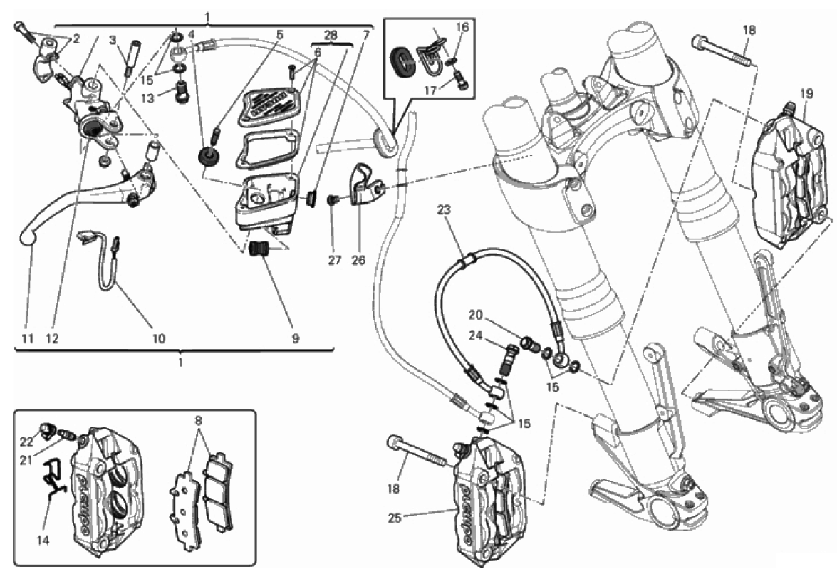 FRONT BRAKE SYSTEM 
