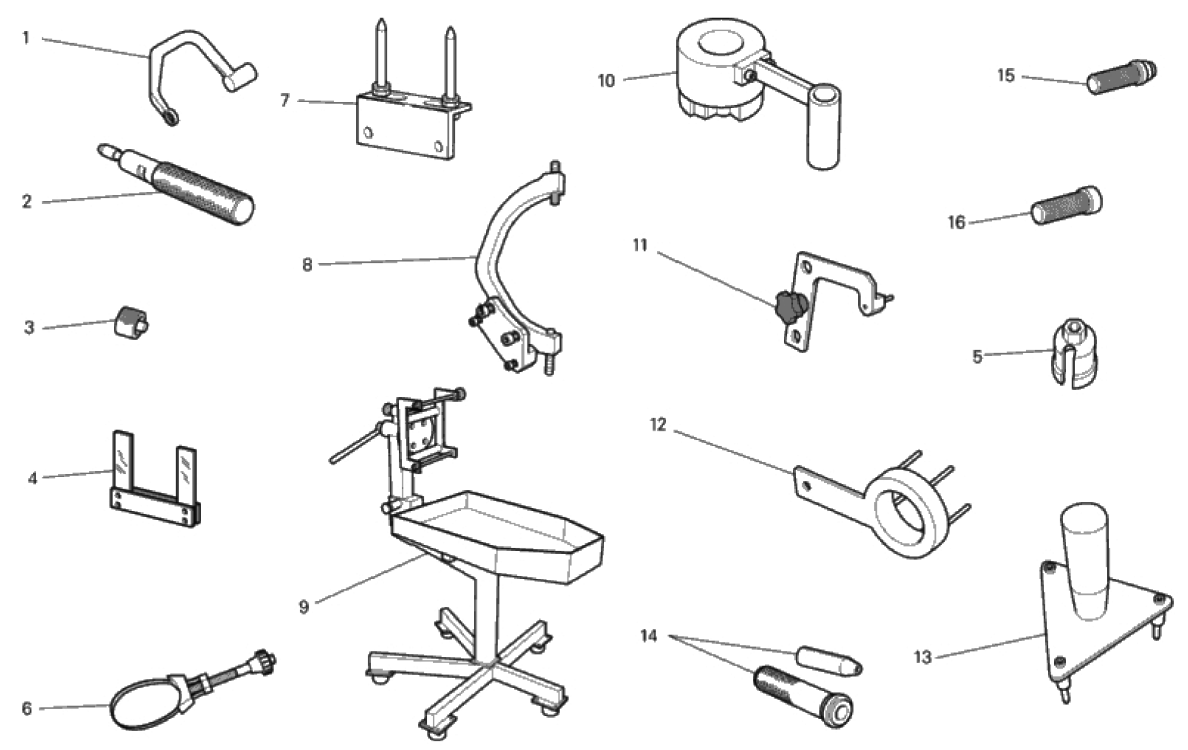 WORKSHOP SERVICE TOOLS 
