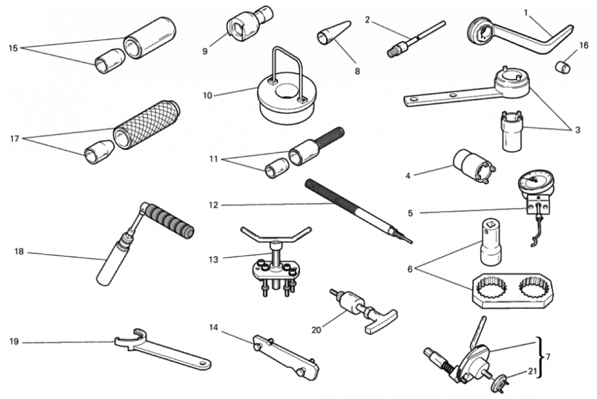 WORKSHOP SERVICE TOOLS 