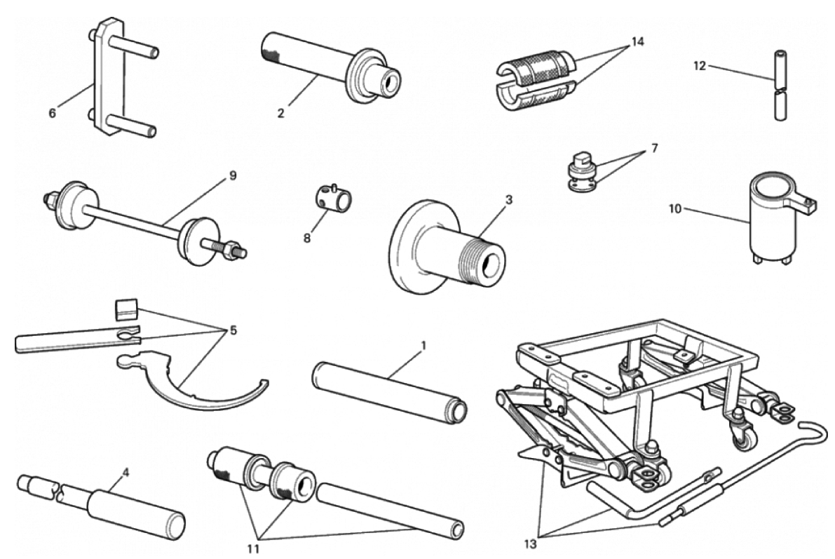 WORKSHOP SERVICE TOOLS