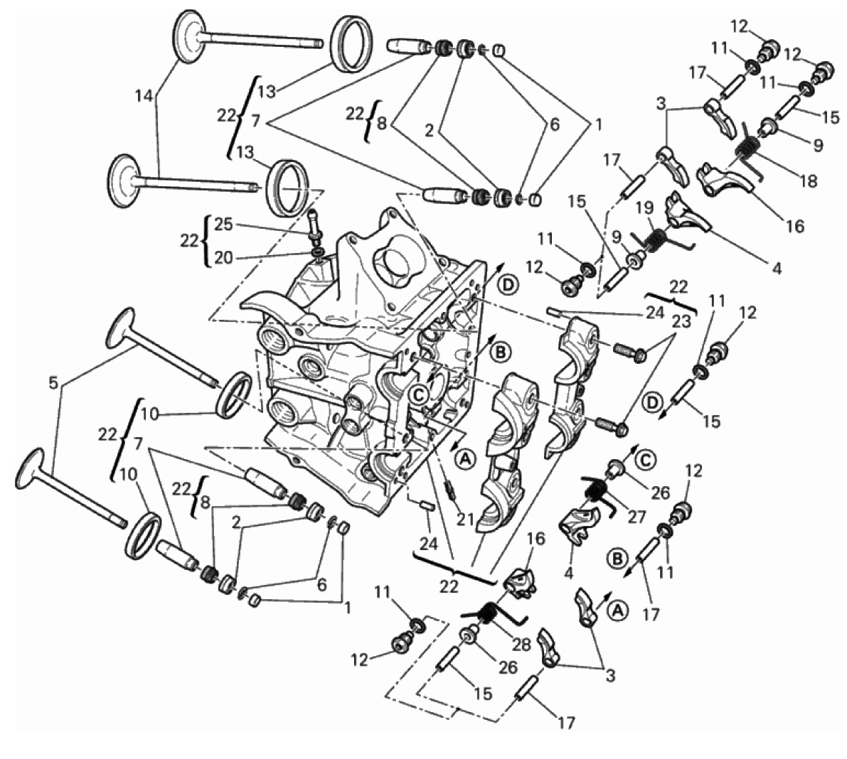 HORIZONTAL CYLINDER HEAD 