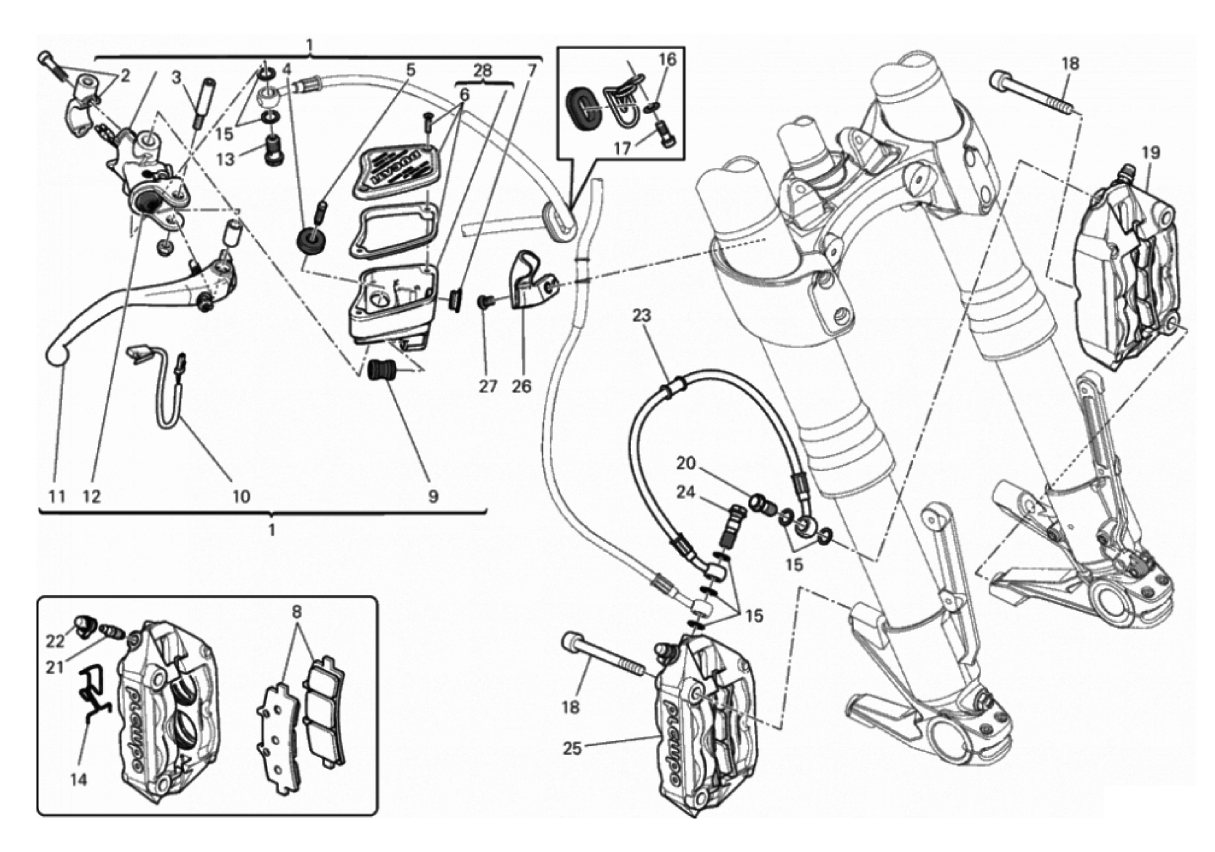 FRONT BRAKE SYSTEM 