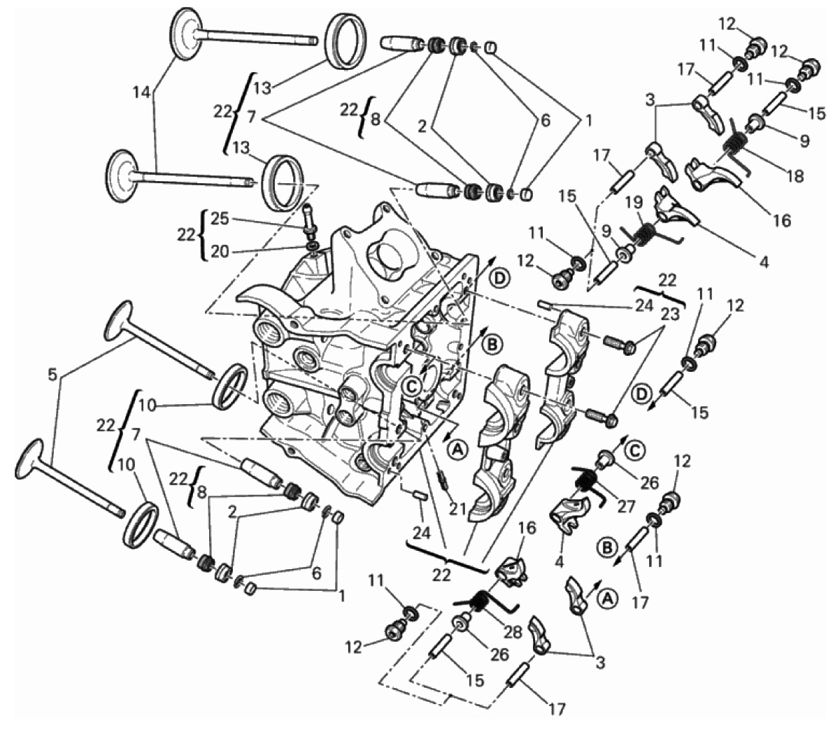 HORIZONTAL CYLINDER HEAD 