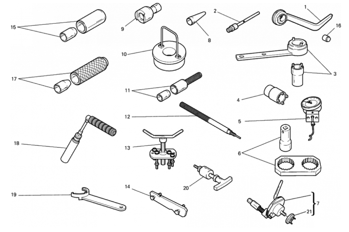 WORKSHOP SERVICE TOOLS 