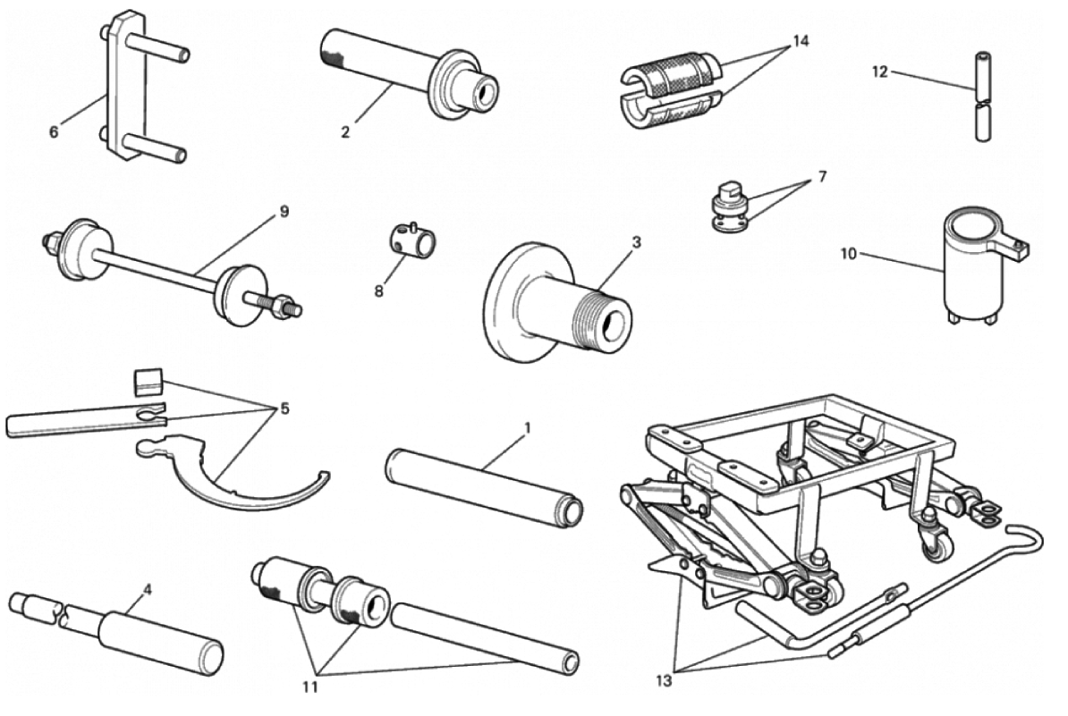 WORKSHOP SERVICE TOOLS 