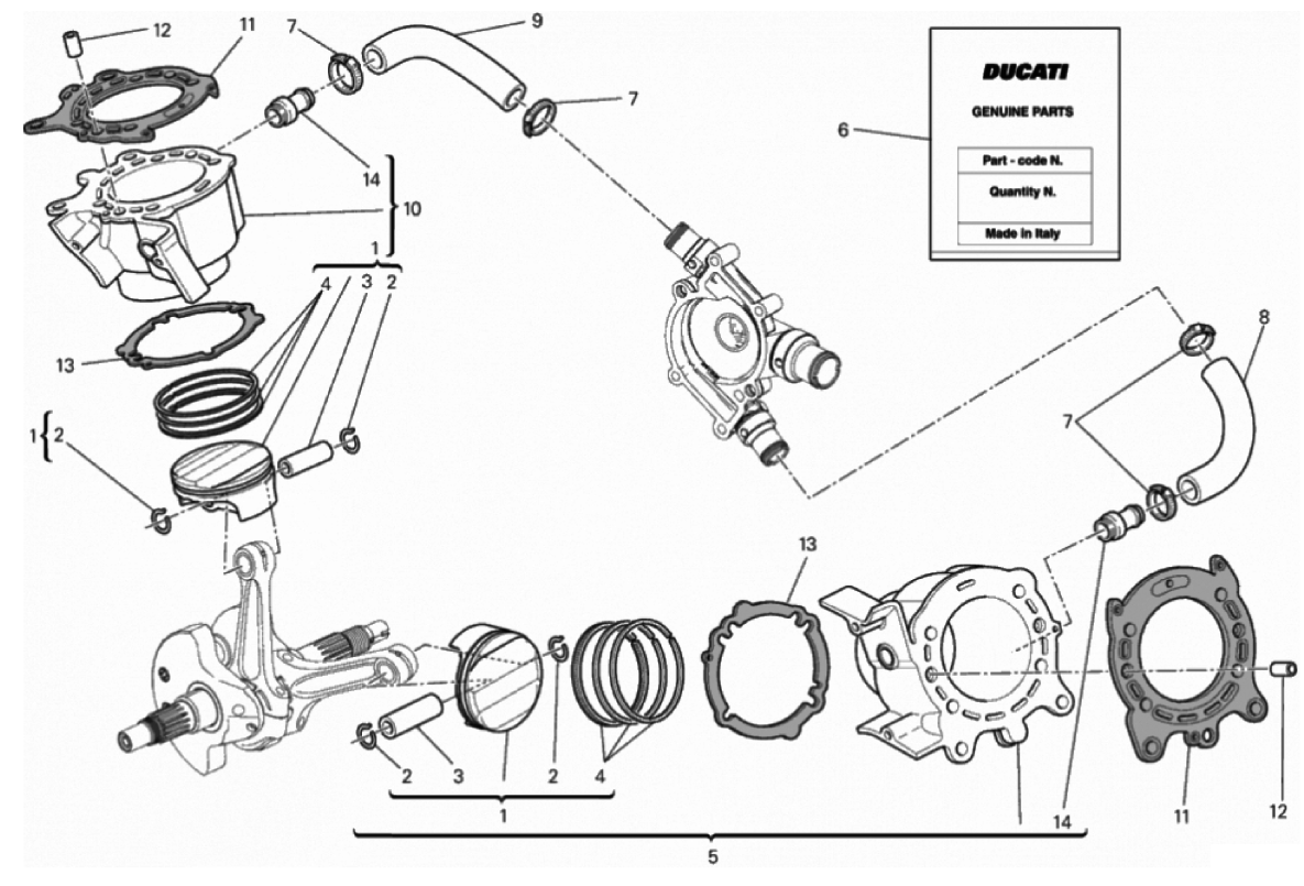 CYLINDERS - PISTONS 