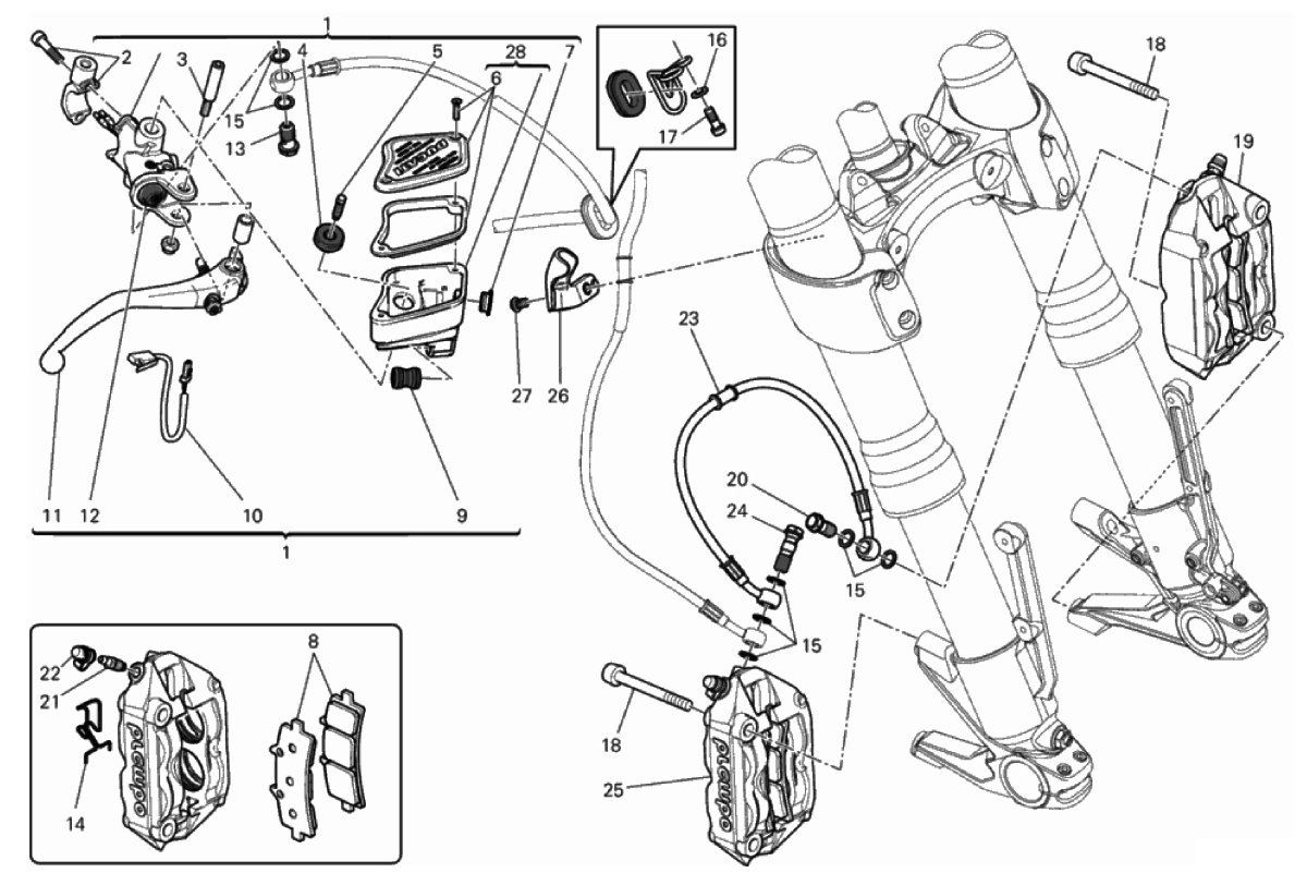 FRONT BRAKE SYSTEM 