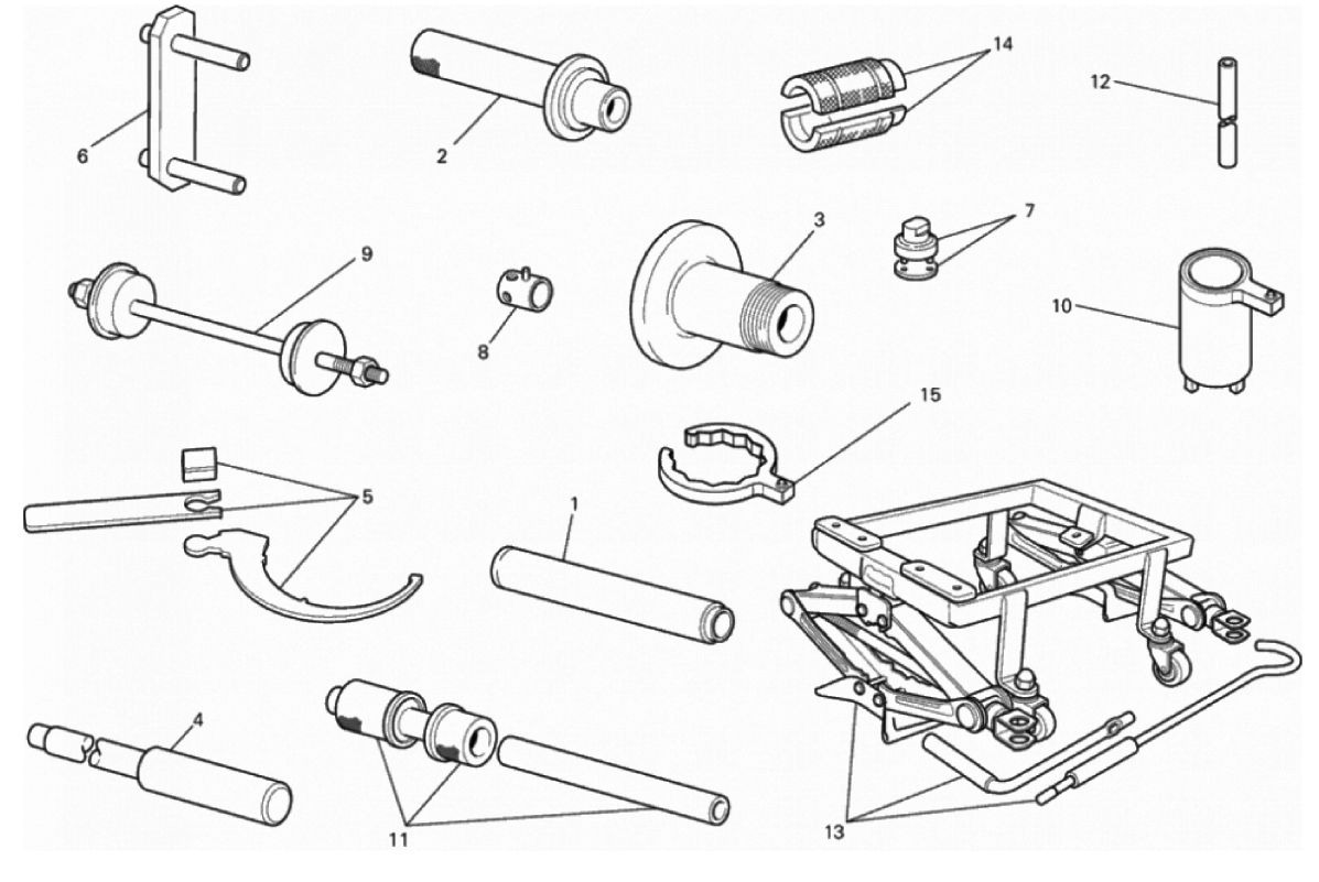 WORKSHOP SERVICE TOOLS 