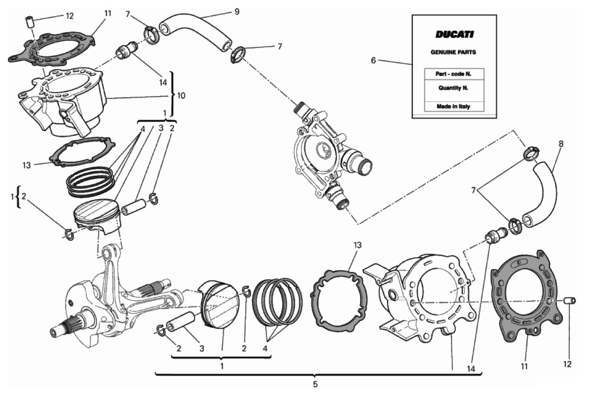 CYLINDERS - PISTONS 