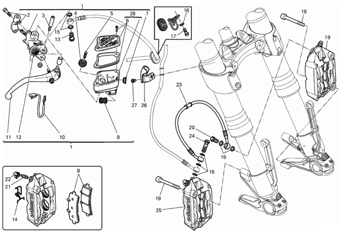 FRONT BRAKE SYSTEM 