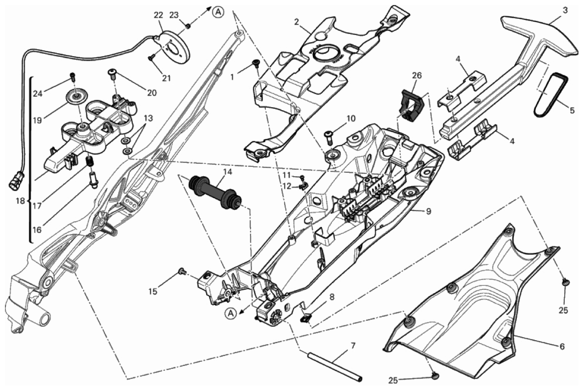 REAR FRAME COMP. 