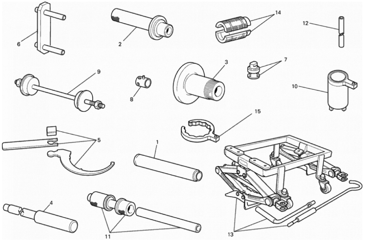 WORKSHOP SERVICE TOOLS 