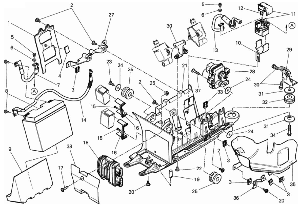 BATTERY HOLDER 