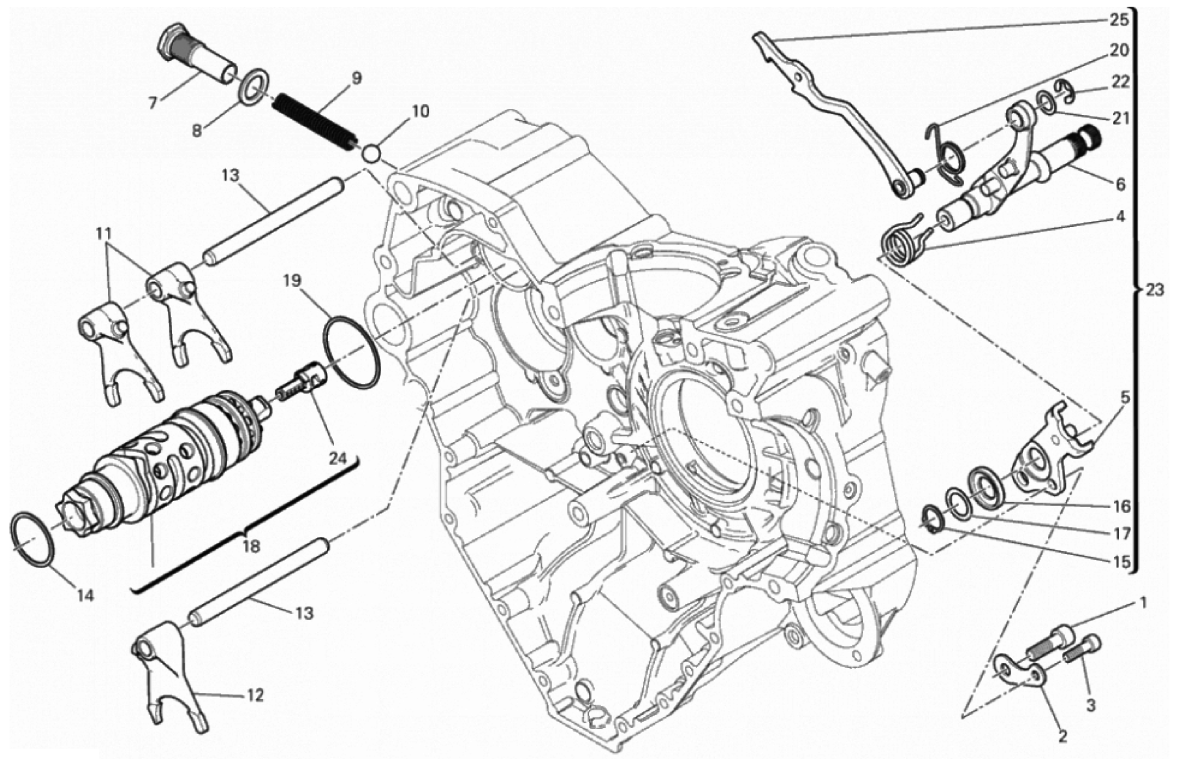 GEAR CHANGE MECHANISM 