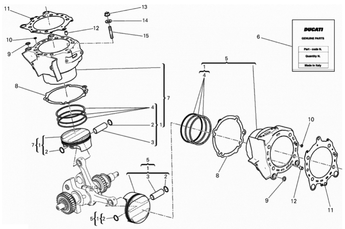 CYLINDERS - PISTONS 