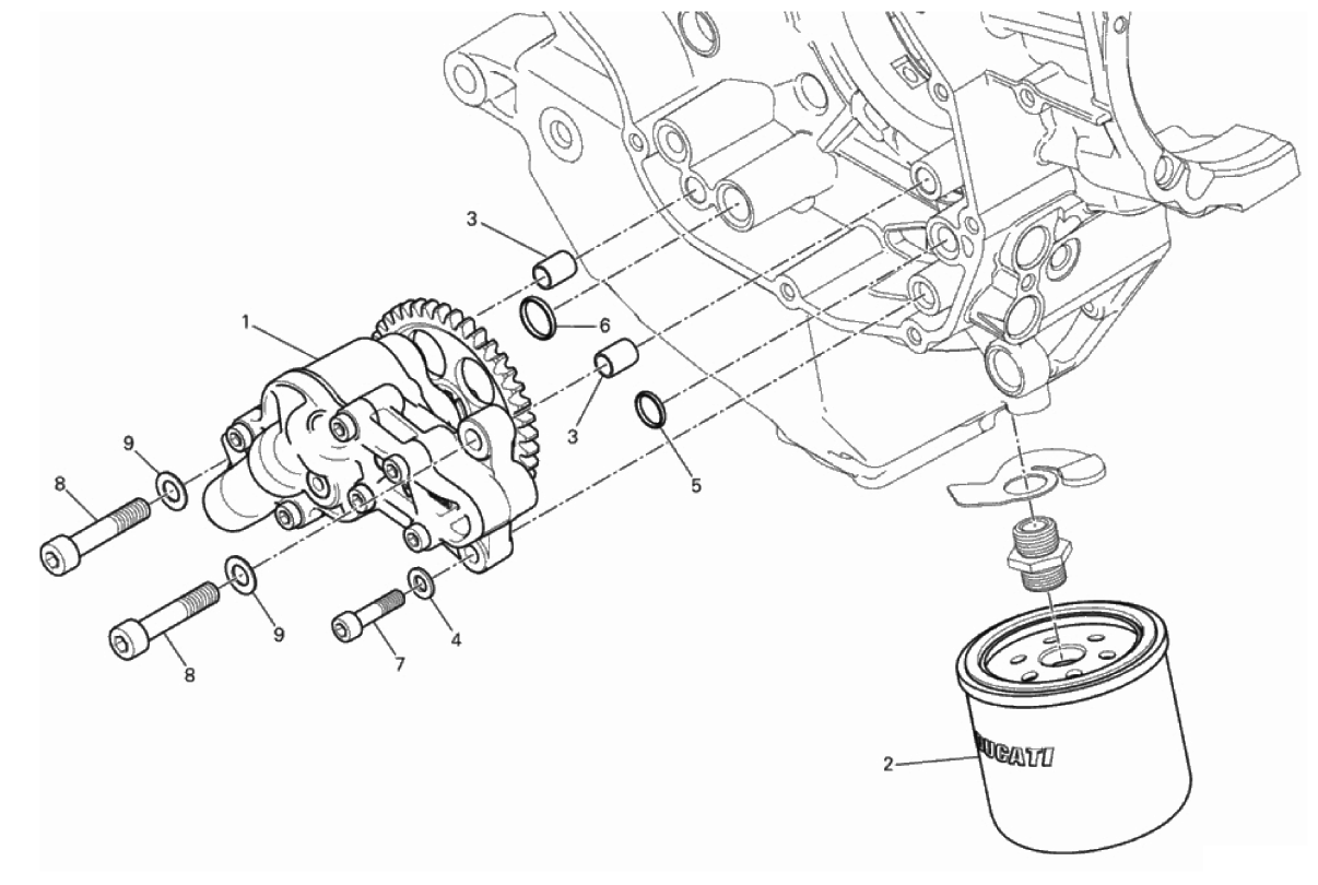 OIL PUMP - FILTER 