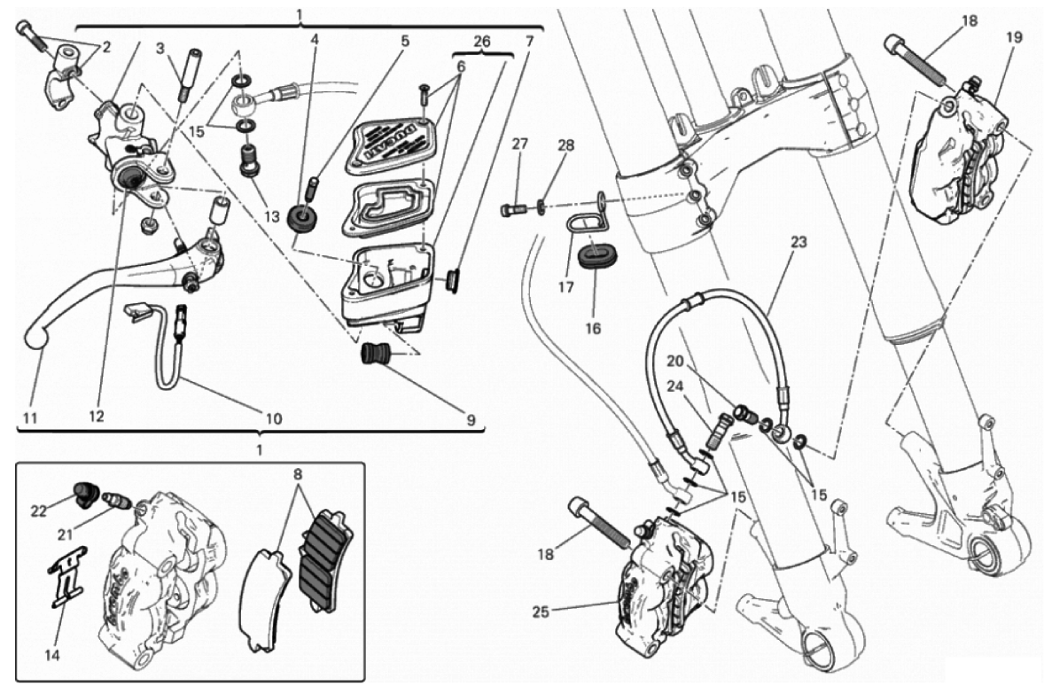 FRONT BRAKE SYSTEM 