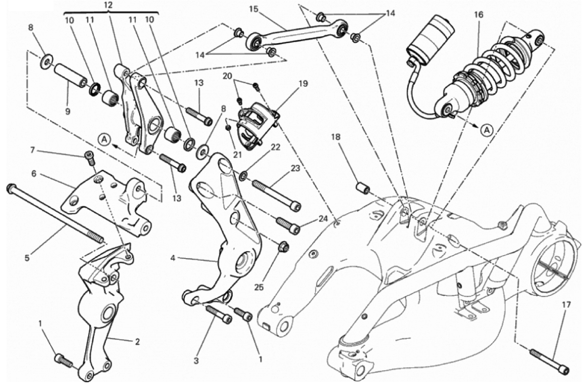 REAR SHOCK ABSORBER 