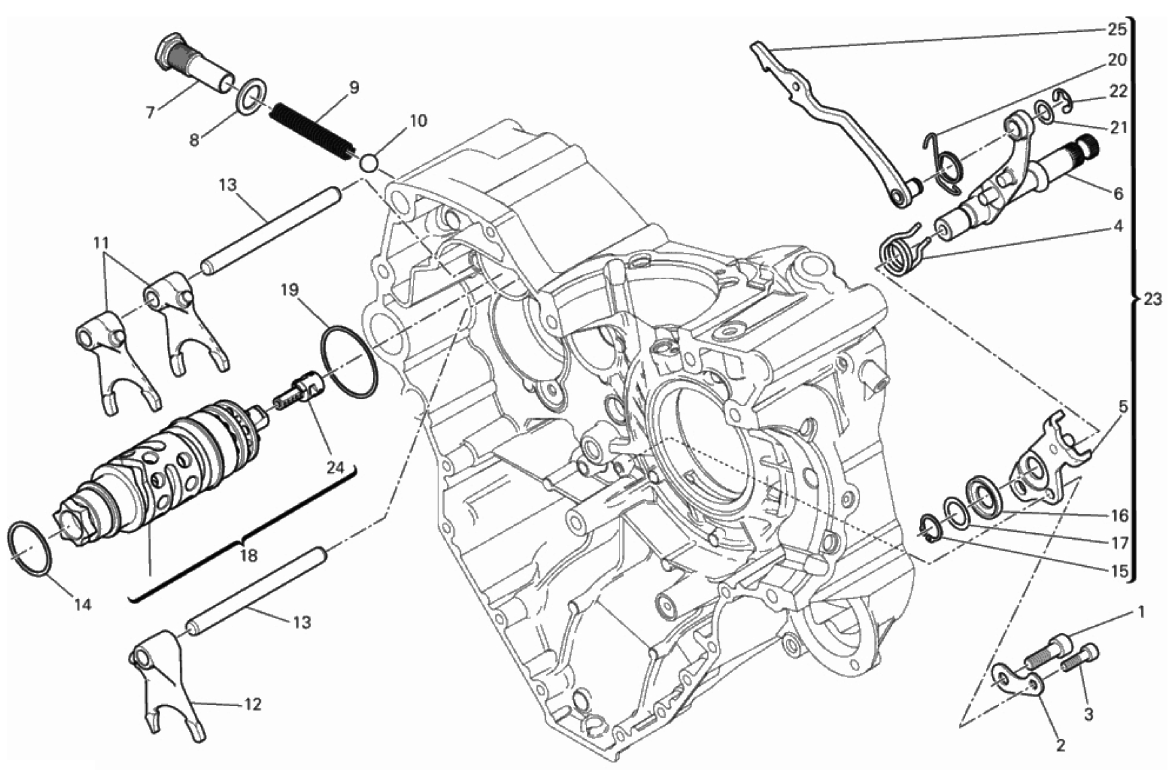 GEAR CHANGE MECHANISM 