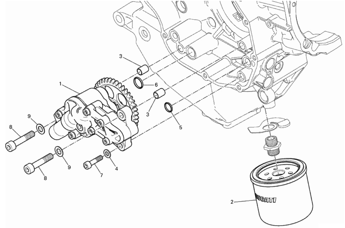 OIL PUMP - FILTER 