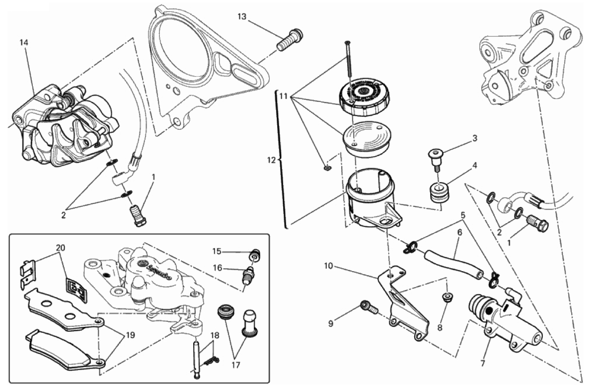 REAR BRAKE SYSTEM 