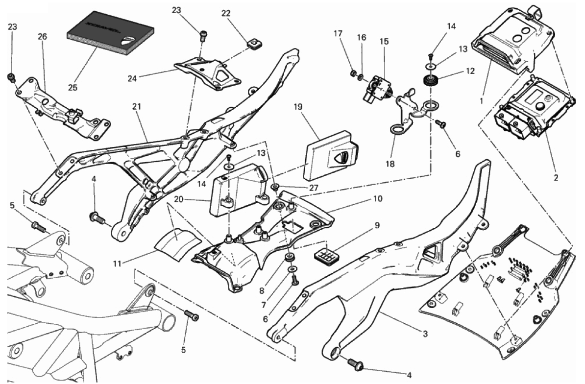 REAR FRAME COMP. 