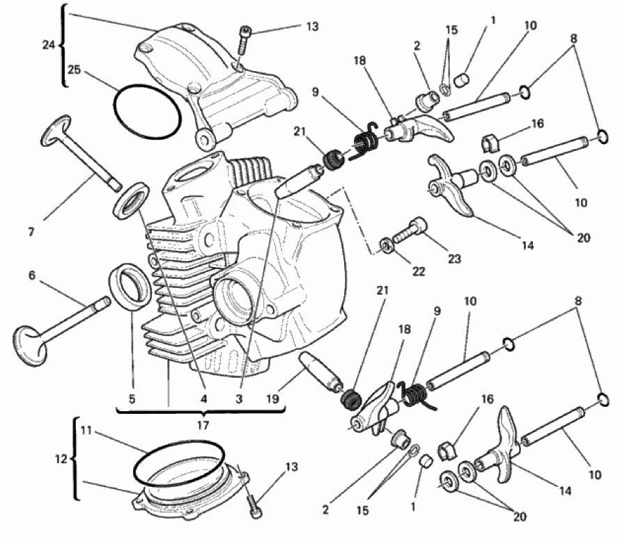 HORIZONTAL CYLINDER HEAD 