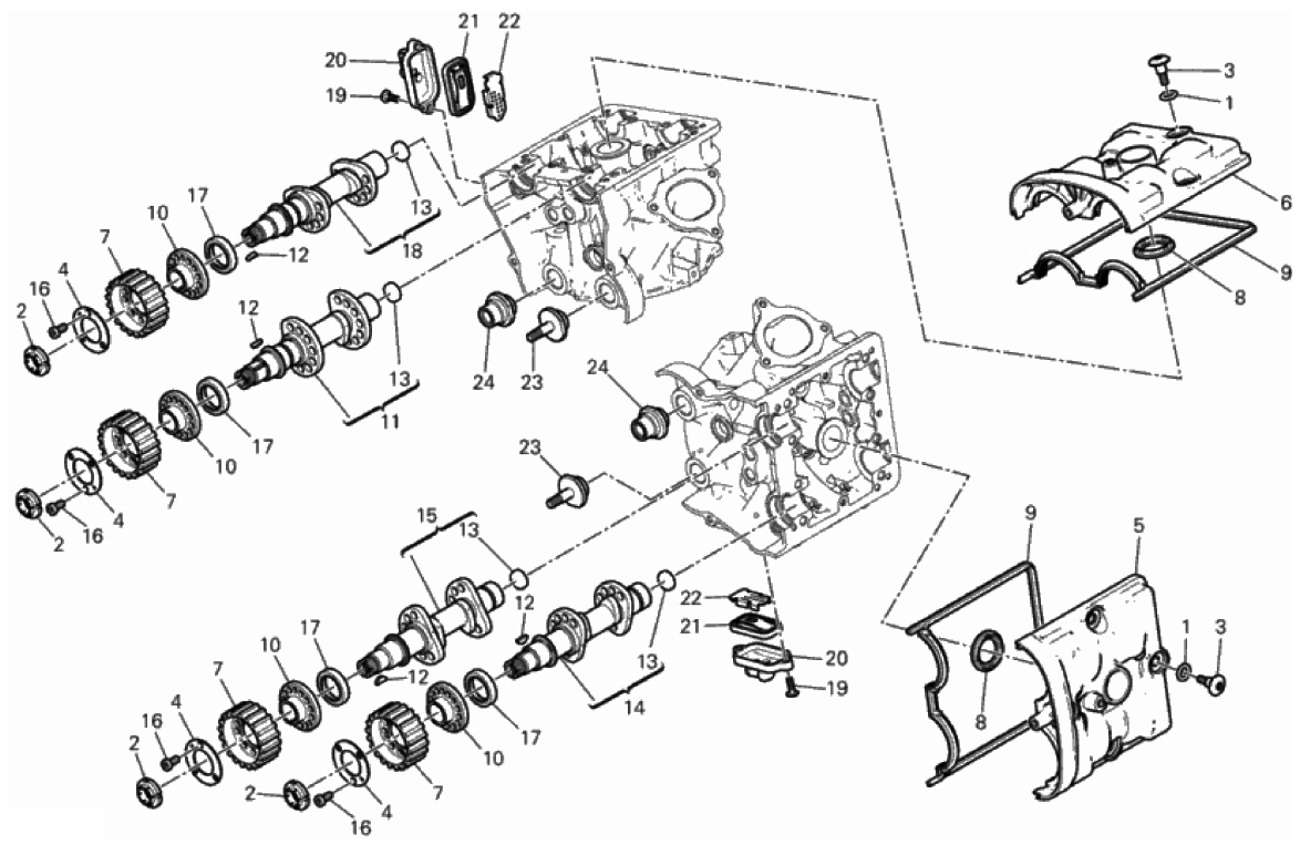 CYLINDER HEAD : TIMING SYSTEM 