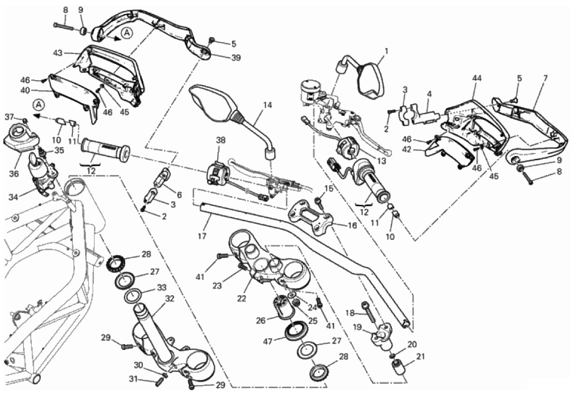 HANDLEBAR AND CONTROLS 