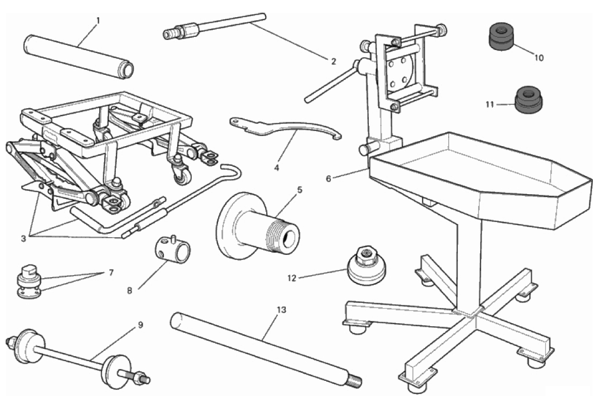 WORKSHOP SERVICE TOOLS 