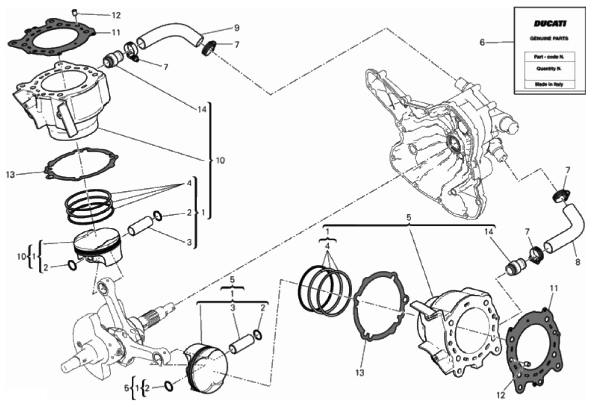 CYLINDERS - PISTONS 