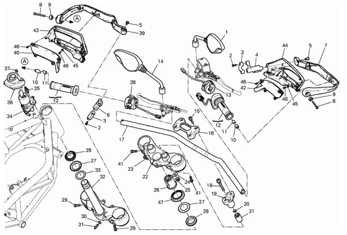 HANDLEBAR AND CONTROLS 