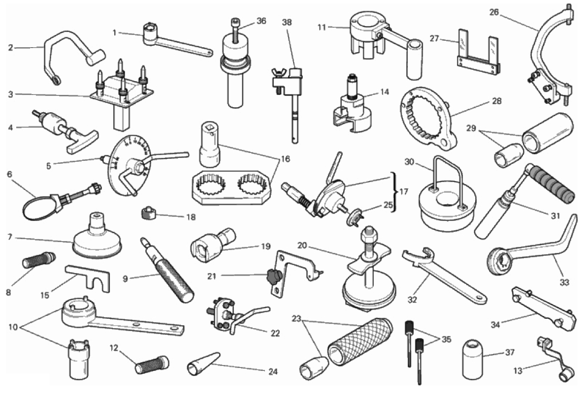 WORKSHOP SERVICE TOOLS (ENGINE)