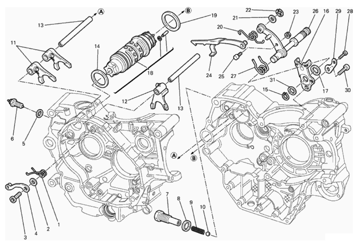 GEAR CHANGE MECHANISM 