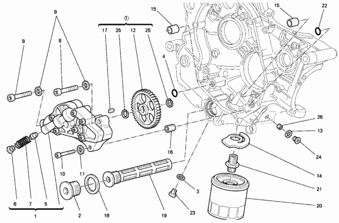 OIL PUMP - FILTER 