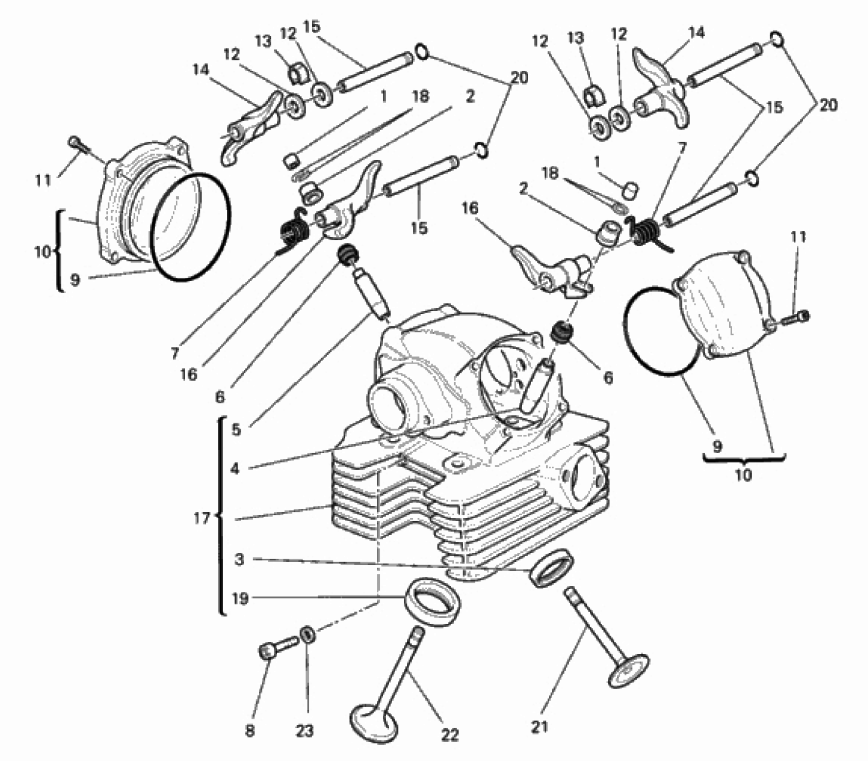 VERTICAL CYLINDER HEAD 