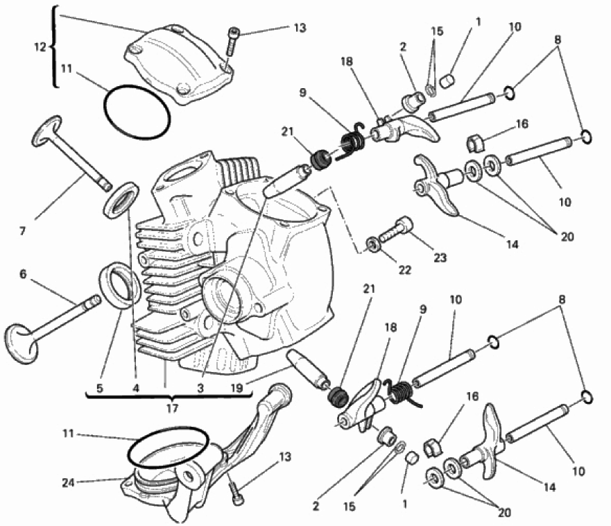 HORIZONTAL CYLINDER HEAD 