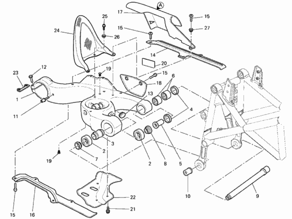 REAR SWINGING ARM