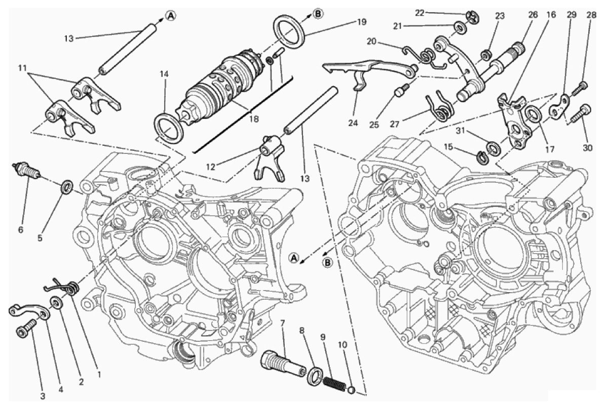 GEAR CHANGE MECHANISM 