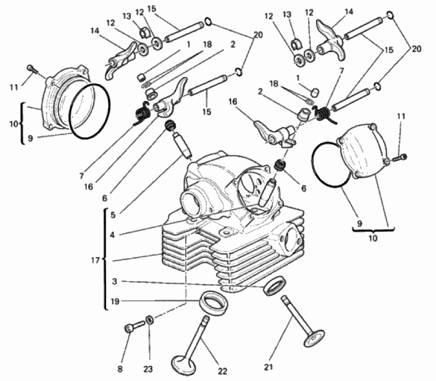 VERTICAL CYLINDER HEAD 