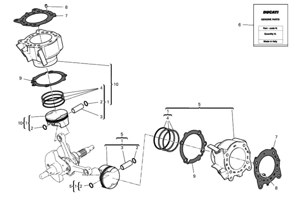 CYLINDERS - PISTONS 