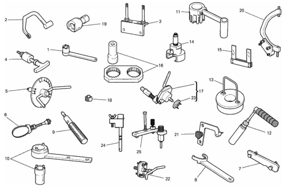 WORKSHOP SERVICE TOOLS (ENGINE)