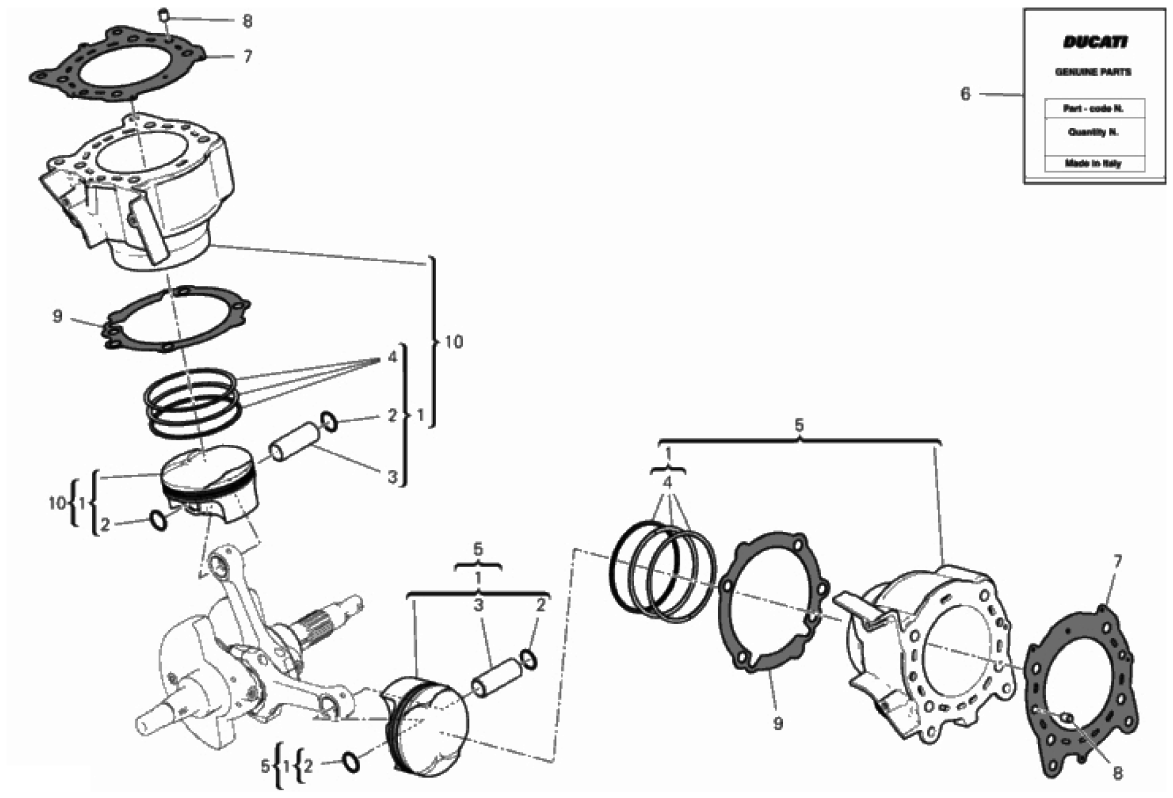 CYLINDERS - PISTONS 