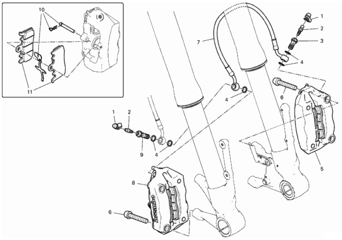 FRONT BRAKE SYSTEM 