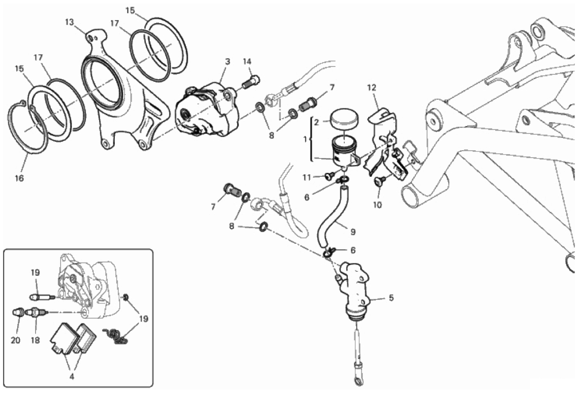 REAR BRAKE SYSTEM 