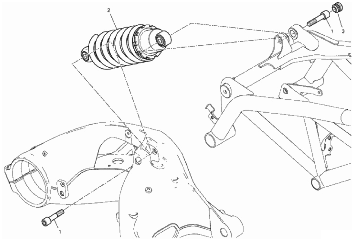 REAR SHOCK ABSORBER 